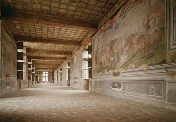 Scenes from the Aeneid in the Salle des Gardes